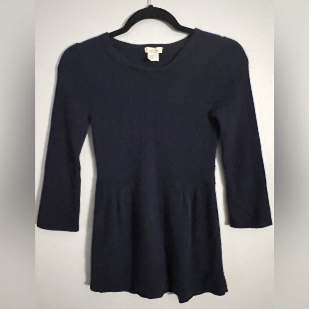 J crew Quattro Navy Sweater